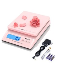 Shipping Scale, Accurate 66lb/0.1oz Postal Scale with Sweet Pink Style, Hold/…