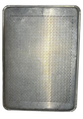 Commercial Grade Bakery Perforated 12 7/8x 17 Half Size Sheet Pans Baking