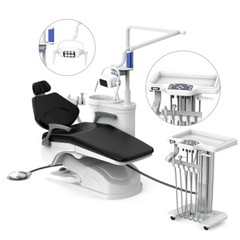 Dental Unit Chair Computer Controlled DC Motor Integral Doctor Stool TJ2688-A1-1