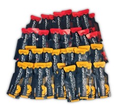 Transcend Glucose Energy Gels for Diabetes – Mixed Flavors, Orange & Strawberry
