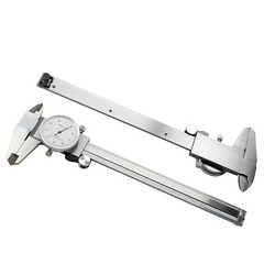 0-6″ 4 Way Dial Caliper .001″ Shock Proof Imperial Carbon Steel