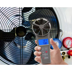 4 In. (100 Mm) Large Vane CFM/CMM Thermo-Anemometer