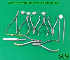 Ortho Archwire Adjustment Standard Set Up Orthodontic Dentist Dental Inst DN-542