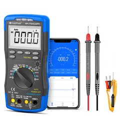Voltmeter TRMS 6000 Count AC/DC NCV 1000V 20A Bluetooth Test Digital Multimeter