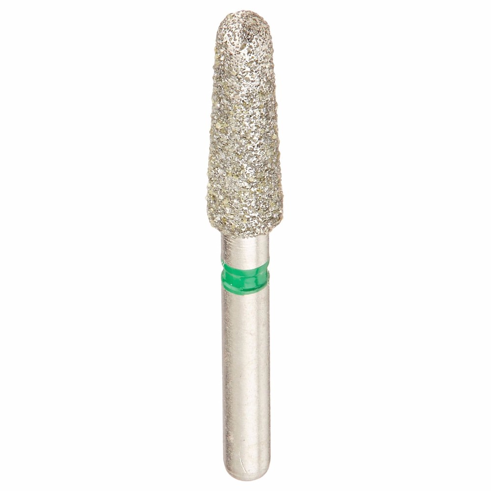 CROSSTECH Dental Diamond Short-Shank ROUNDENDTAPER-856/025C, MD2NC-Coarse, 5Burs