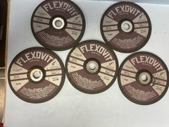 Flexovit 7 x 1/4 x 7/8 Type 27 Grinding Wheel Part # A5356 Metal Fast Cut