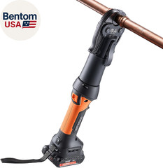 Press Tool, 18V Electric Pipe Crimping Tool for 1/2″, 3/4″, 1″ Copper Pipes, Pre
