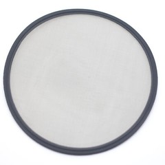 HFS(R) 8″ Tri Clamp Screen Gasket Viton w/ Stainless Screen 40 Mesh (420 μm)