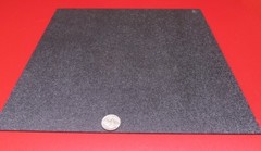 ABS Sheet Haircell Textured, 1 Side, Black, .062″ (1/16″) x 12″ x 12″, 8 Units