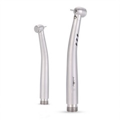 AZDENT Dental Fiber Optic LED E-generator High Speed Handpiece Turbine 4/2 Hole