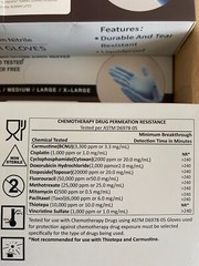 1000 Med Plus© Nitrile Exam Gloves Chemo-Rated (Powder Free Vinyl Latex) Medical