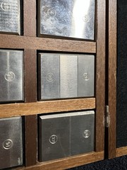 GAR M-15 MASTER STANDARDS SURFACE FINISH (TEXTURE) BLOCKS W Original Wooden Box