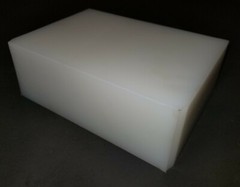 (QTY 5) UHMW Polyethylene Plastic 2-1/2” x 5” x 7” (oversized) FREE SHIPPING