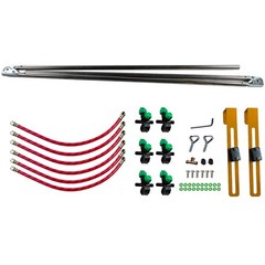 6 Nozzle Foldable Sprayer Boom Wide Spray For ATV UTV Agricultural Spraying