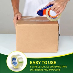 2.0 Mil Premium Packing Tape 3 inch x 110 Yards (24 Rolls) – Clear Shipping Pack