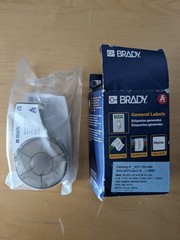 Brady M21750499 Label Tape – Black on White