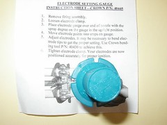 Universal Oil Burner Electrode Setting Gauge Tool Beckett Carlin Wayne Aero