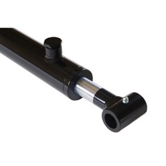 Hydraulic Cylinder Welded Double Acting 1.5″ Bore 24″ Stroke Cross Tube 1.5×24