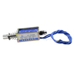 JF-0530B DC 24V 300mA 5N/10mm Pull-Push-Type Reset-Style Solenoid Electromagnet
