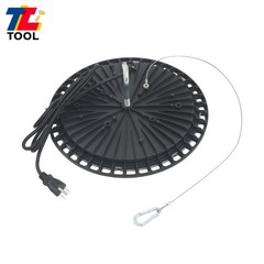 4 Pcs 18000LM UFO LED 150W High Bay Light Lighting Fixture With Hook Safety Rope