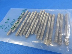Steel 5/16″-18 x 3 1/2″ Coarse Thread Hanger Bolt – Lot of 15 Pcs.