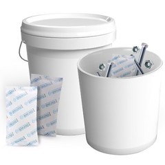 20 Gram 60 Packs Silica Gel Packets Dessicant for Storage, Humidity Packs