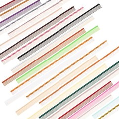 24 Pcs Book Binding Headbands 11.8×0.5 Inches Cotton Book Headband For Books