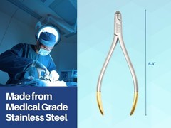 ARTMAN INSTRUMENTS Braces Wire Cutter Orthodontic Distal End Cutter, Large Ha…