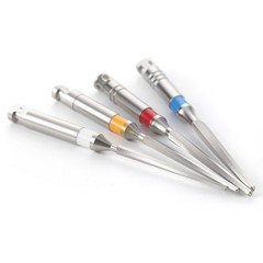 Limas y Brocas Endodónticas Dentales para Postes de Fibra, Limas Tipo F, 32 mm,