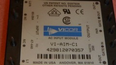 NEW VICOR VI-AIM-C1 AC/DC Power Modules Universal AC Input FrntEnd Module 9-PIN