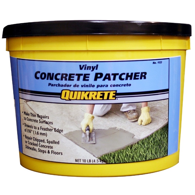 Quikrete 113311 Vinyl Grey Concrete Patch Repair 10 lbs.