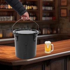 6 Gallon Grease Disposal Bucket, Large Capacity Oil Disposal Transport Container