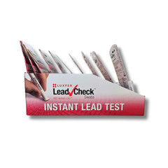 Leadcheck 8 Swab Blister Pack in Display Case of 10 Packs