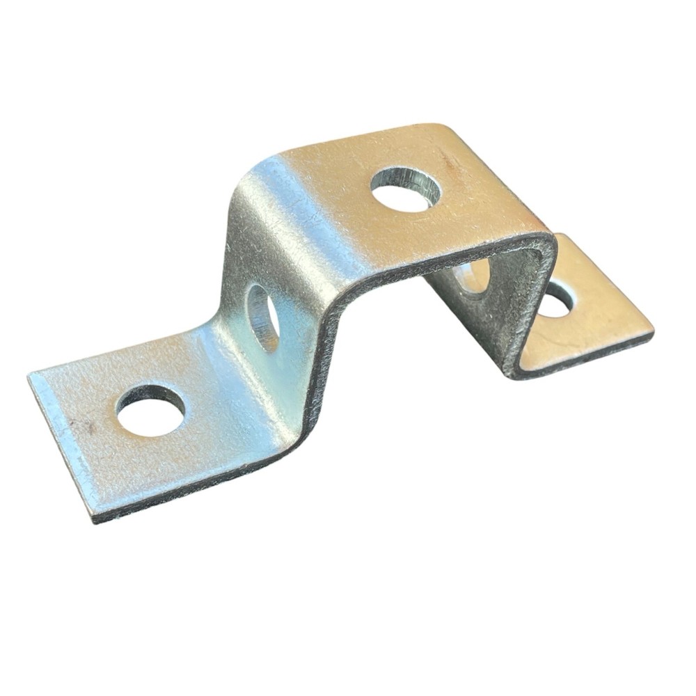Sandbaggy Galvanized U Shaped Strut Connector Bracket – 5 Hole