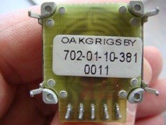 ONE Lot 9-pieces Oak Grigsby Rotary Encoders #702-01-10-381 — Unused Old Stock