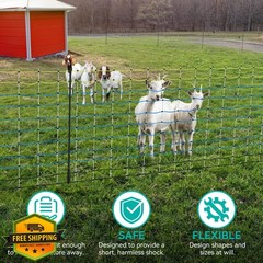 PPOLB Electric Fence Netting 35.4″H x 164’L