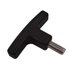 Nylon T Knob Plastic Clamping Handle with M8 M10 M12 Metal Thread Screw