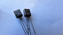 BC239C GENUINE SIEMENS NPN AMPLIFIER TRANSISTOR HIGH QUALITY 3-pin (4pcs) U.S.A.