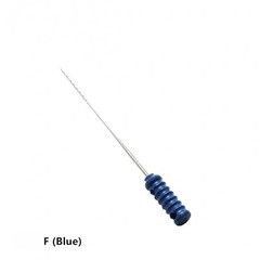 Dental Endo Stainless Steel Barbed Broaches Needles Handle Root Canal 21mm/25mm