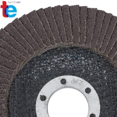 60 Grit Premium Zirconia Grinding Flap Disc 10Pcs 4-1/2″ X 7/8″ Flap Disc Grey