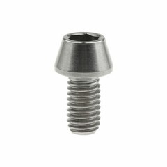 Titanium Screw Taper Head Ti Hex Bolt Bike Fasteners M5x9mm / M6x10mm