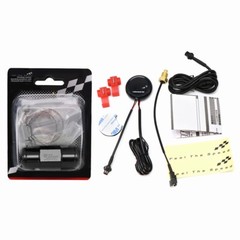 22mm Red/Blue Water Temp Gauge Digital LED Temperature Motorcycle Auto Meter