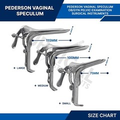 12 Pcs Vaginal Speculum OB/Gynecology Surgical Instruments German Grade