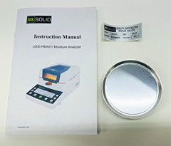 R. U.S. Solid USS-HMA01 Halogen Moisture Analyzer 110g x 5mg, (JFHMA0001), New