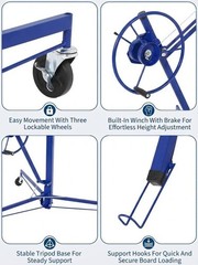 For Precise Positioning During Ceiling Wall Construction This 11FT Drywall Lift