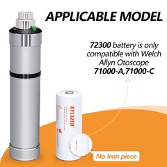 Battery for Welch Allyn 72300 | Rechargeable | 3.5v 800mAh | Nickel-Cadmium B…