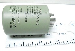 A7938-4Y OLYMPIC CONTROLS RELAY 5 A/ 26.5 VDC/ 1,200 OHMS/ 115 VAC/ 60 HZ NOS