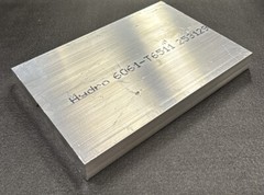 1 1/4” Thickness 6061 – T6511 Aluminum Flat Bar – 1.25” x 8″ x 12″ Length