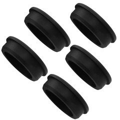 5Pcs Waterproof Silicone Rubber Plugs for 2″ Round Holes – Flexible Stopper Caps