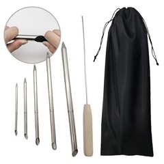 6 Size Rope Splicing Tool Kit With Lacing Needle For Easy Rope Connection